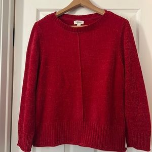 Style & Co. Red Cashmere Sweater